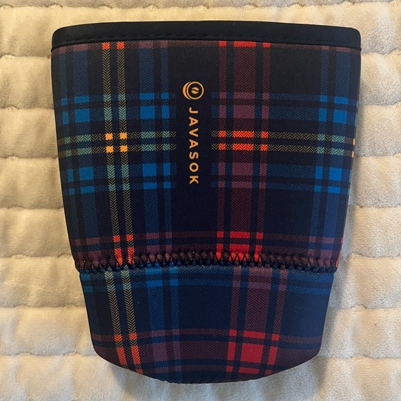 Javasok Plaid Drink Sleeve - Picture 2 of 4